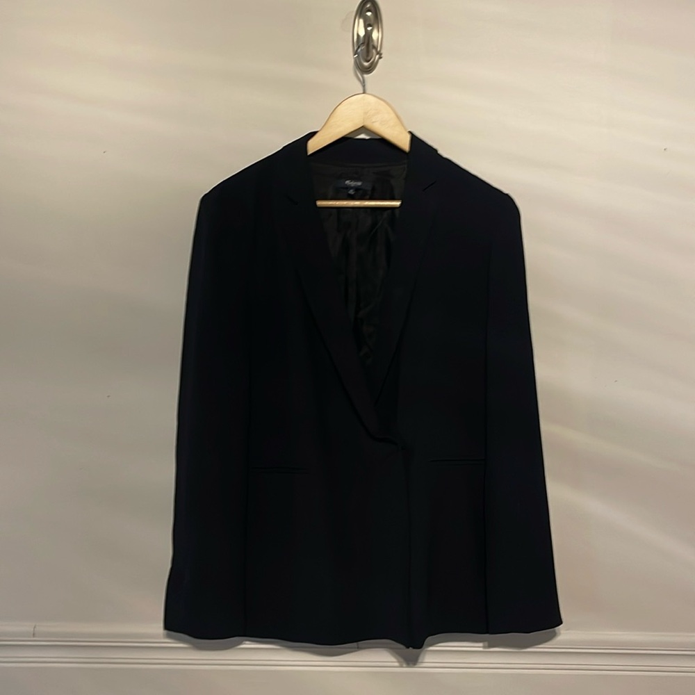 Madewell Black Womens Blazer.  size 12.